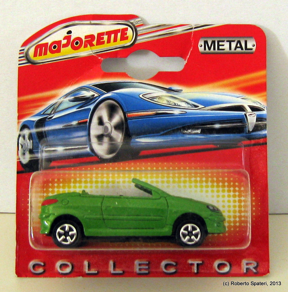 Majorette Peugeot 206 Cabrio (n.200 series)